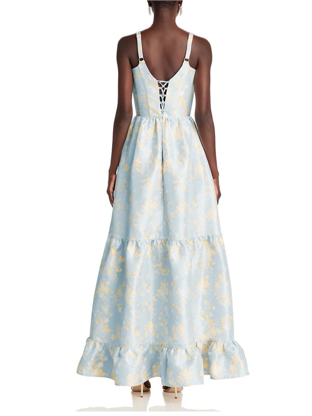 V. Chapman Avery Dress: Tiered Maxi - Picture 2 of 8